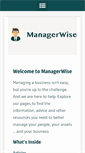 Mobile Screenshot of managerwise.com